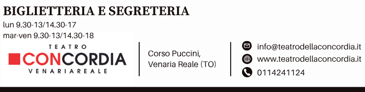 TEATRO CONCORDIA VENARIA REALE