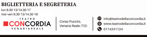 TEATRO CONCORDIA VENARIA REALE