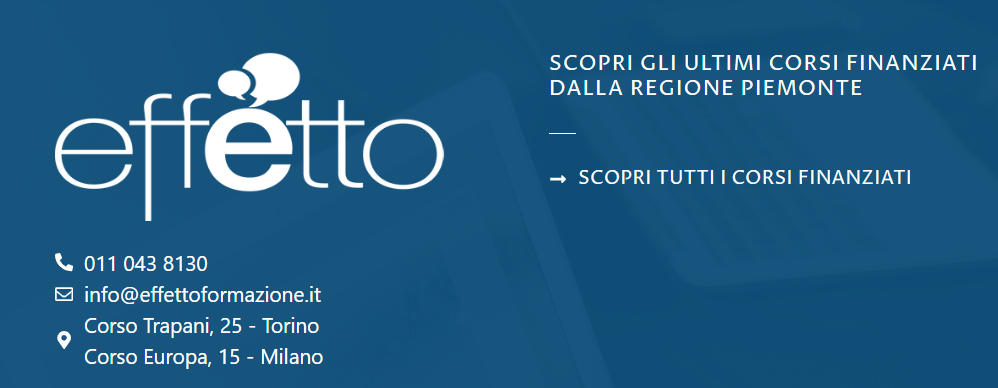 Associazione Effetto - Corsi di Formazione cofinanziati