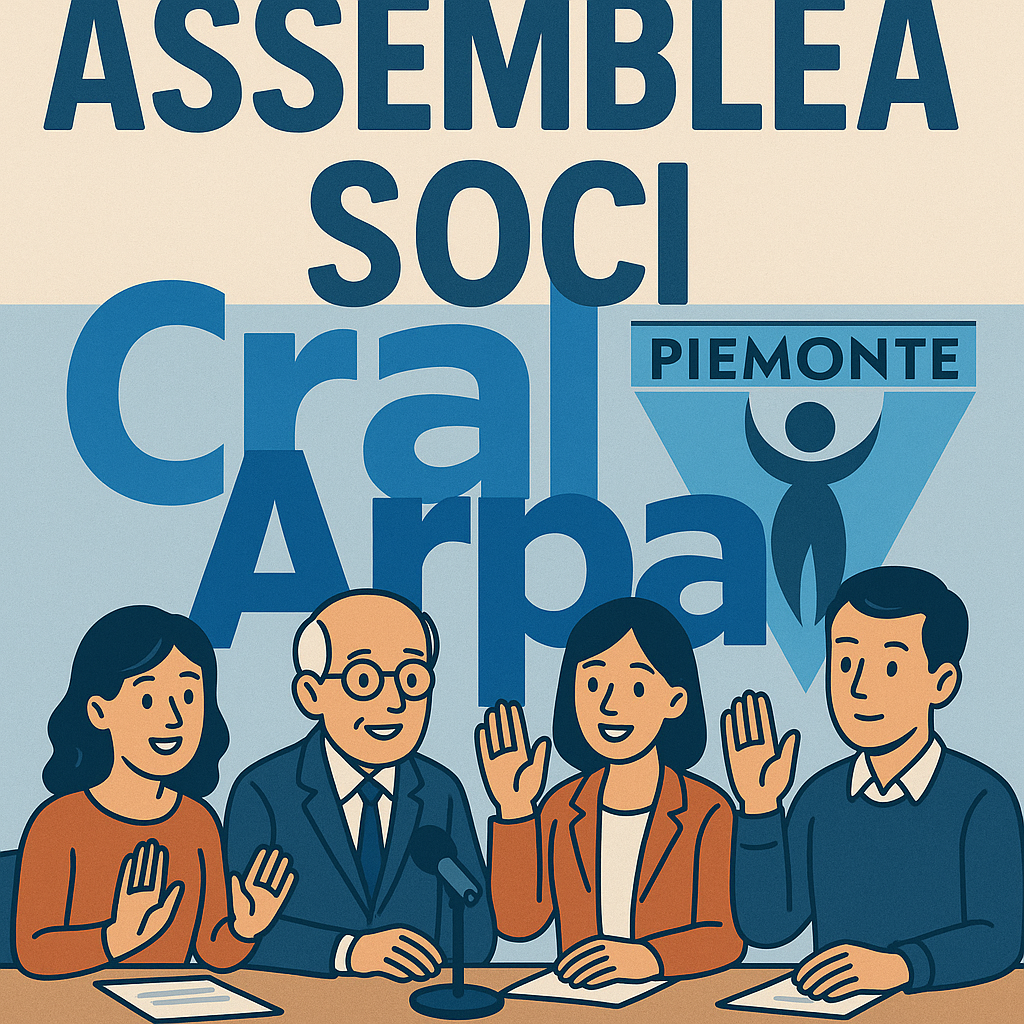 Assemblea Ordinaria di socie e soci CRAL - mercoledì 7 maggio 2025 ore 15.30