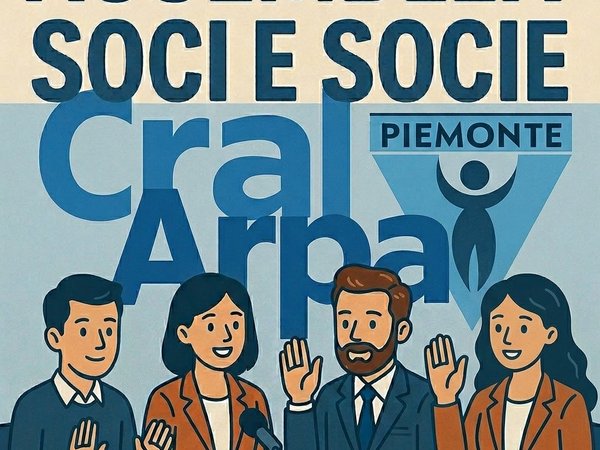 Assemblea Ordinaria di socie e soci CRAL -  giovedì 9 aprile ore 15:30