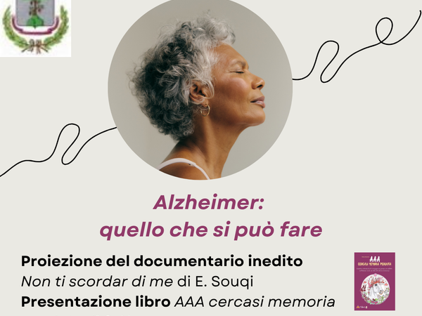 Segnalato dai soci - Alzheimer: quello che si può fare.