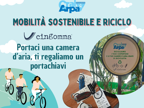 Cingomma: Portaci una camera d'aria e ti regaliamo un portachiavi