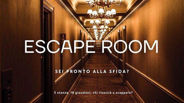 Escape Room 2° edizione