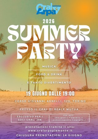 Summer party 2026