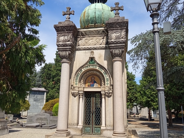Cimitero monumentale. Tra Liberty e Eclettismo